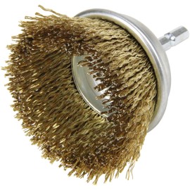 SK11 Hex Shaft Wire Cup Brush, 2.6 inches (65 mm)