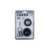 Makita D-66070 Wire Brush Set 3-Piece for Rust Removal and