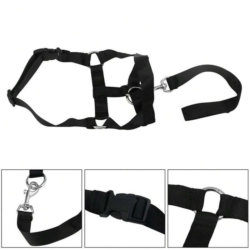 AIMALL Adjustable Dog Head Halter - Effective Anti-Pulling Training Collar