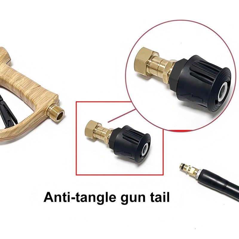 High Pressure Quick-Fitting for Karcher Hose Connector Gun Adapter, Karcher