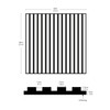 Acoustic Slat Wood Tile Natural Wall Panels, WPWP6347