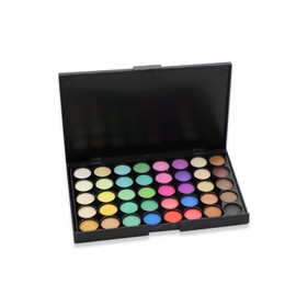 40 Colours Eyeshadow Palette, Eye Shadow Makeup Pallet, Colourful Eyeshadow Palette, Matte Shimmer Eye Shadow Palettes for Women, Long Lasting Waterproof Eyeshadow Palette