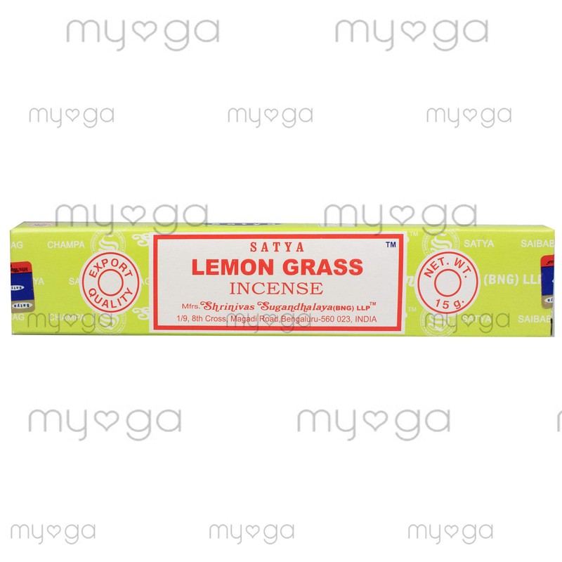 Satya Nag Champa Incense Sticks - Box 12 Packs (Lemon