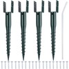 27inch No Dig Ground Screw Anchor Spike – U Shaped