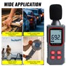 Decibel Meter, Digital Sound Level Meter 30-130 dB Portable SPL
