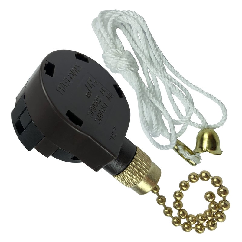 Pull Chain Switch Replace for Zing Ear ZE-268S5 4 Speed