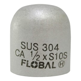 Flowbar B-CA-10S-2"1/2 SUS Cap Butt Weld Fitting