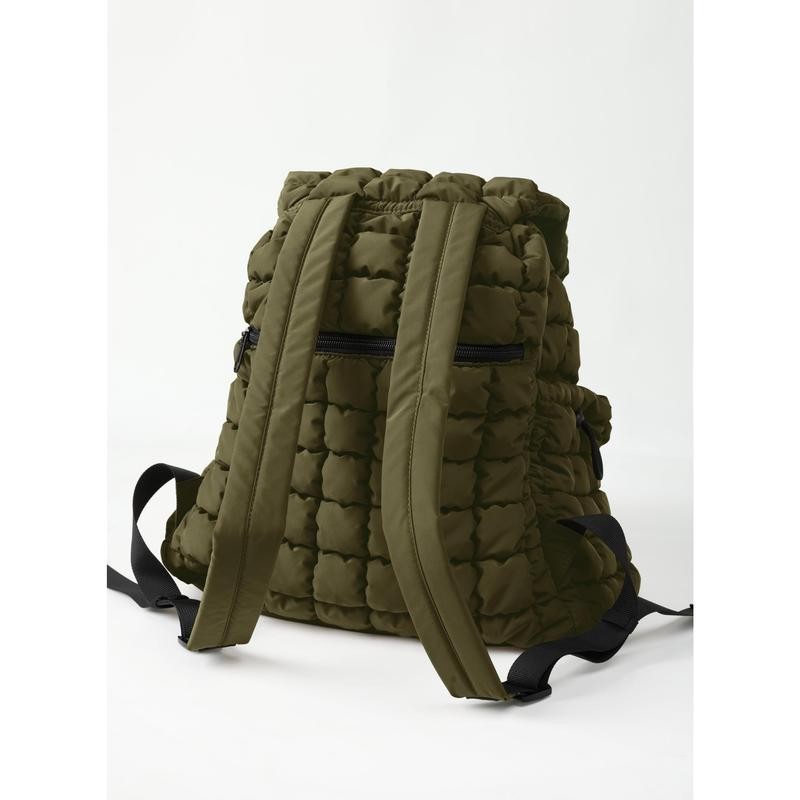 ODODOS Quilted Backpack for Women Lightweight Puffer Hiker Pack Drawstring