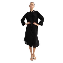 DeFacto Damen Strandkleid Sommer - Bikini Strandtunika Beach Dress Badetunika