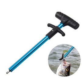 Fish Hook Remover Tool Extractor, Safely Easy Squeeze Out Fishing Hook Separator, Portable Aluminum Fish Dehooker Removal Puller for Saltwater Freshwater Fishing