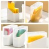 Alipis Cheese Storage Container for Fridge, 2Pcs Sliced Cheese Holder