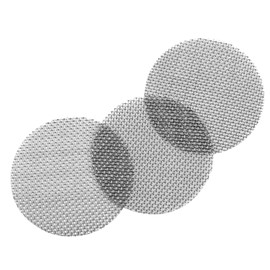 PIYANYO Stainless Steel Faucet Screen, 13/16 "OD For Kitchen Faucet Bubbler Replacement Part Silver 30pcs