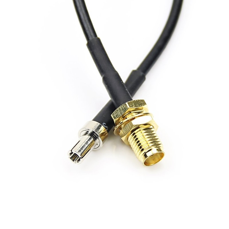 HTS9 Antenna Connector Converter Adapter SMA to TS9 2 pack