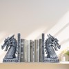 Dragon Bookends for Shelves Set of 2 - Heavy Book