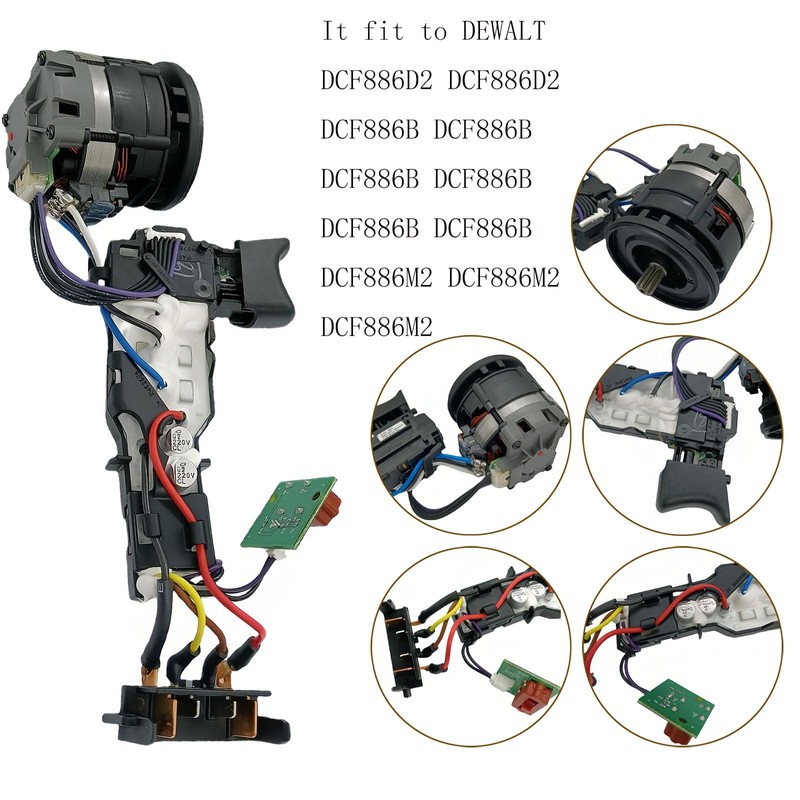 N442102 N434166 N236600 DC 18V 20V Motor & Switch Assy.