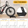 Bike Stand for E-Bike, Road & Mountain Bikes, Fits Up