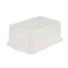 keeeper Wännchen 30x20 cm, Polypropylen, 4,5 l, Wilma, Natur/Transparent