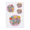 4 x 'Selection Of Wildflowers' Temporary Tattoos - Water Resistant,