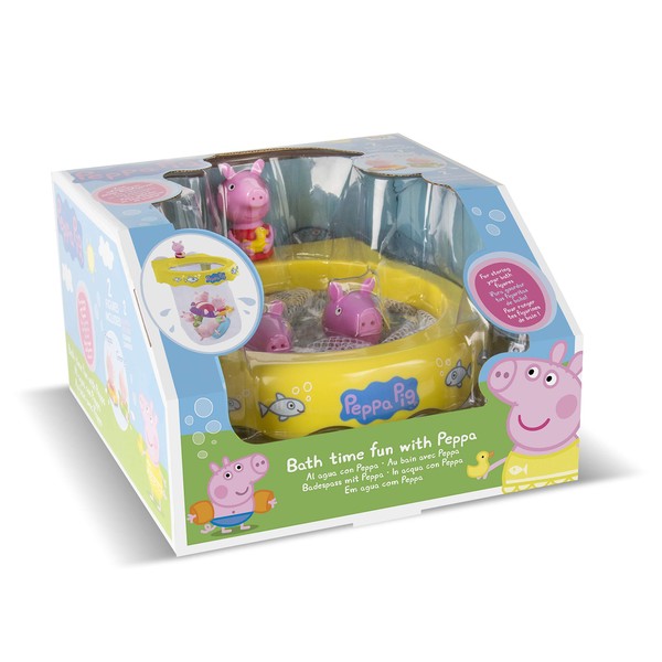 IMC Toys 360112PP – Peppas Pig bathing network with figures