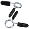 Accessotech 2 x 1 Spring Clamp Collars Grippers for Weight Bar Dumbbells Clips Locks Clamp Pegs 25mm