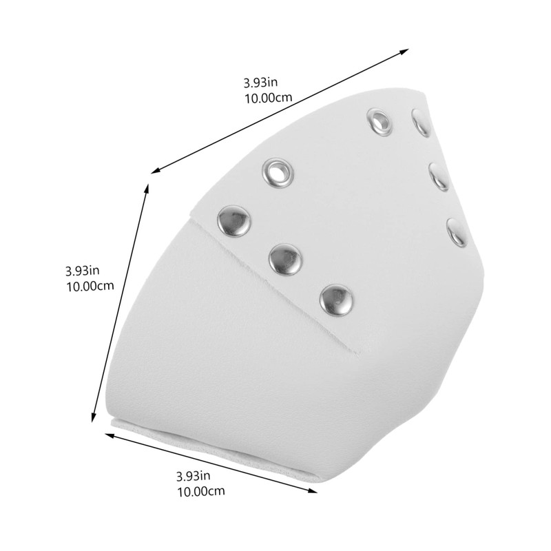 Sosoport Leather Roller Skate Toe Cover Protector Removable Toe Guard