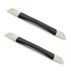 Liekadijiae 2 Pieces Suitcase Handle, Luggage Suitcase Handle, Replacement Suitcase Handles, Black Replacement Handle for Luggage, Travel Suitcase Repair Accessories, 25 cm Luggage Handle for