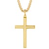 FANCIME Cross Necklace for Men Women Gold Cross Necklaces Sterling