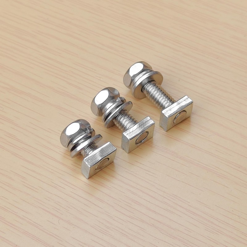 30 Pieces Motorcycle Bolt and Nut Set – 304 Stainless