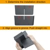 2-Piece Center Console Organizer & Armrest Divider Set for 2023-2025