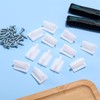 Songholee 12pcs N 6950 Pocket Door Guide Kit, Plastic Bottom