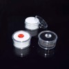 luzen 12Pcs Small Loose Diamond Gemstone Display Box Round Jewelry