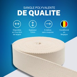 LEDUC 5m Heavy Cotton Cord - Grey