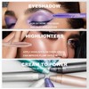 Daeuwiutr Light Blue Eyeshadow Stick, Highlighter Eye Liner,Eye Brightener Stick,