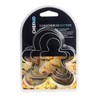 Chef Aid Gingerbread Man Cookie Cutter Set, Stainless Steel Cutters