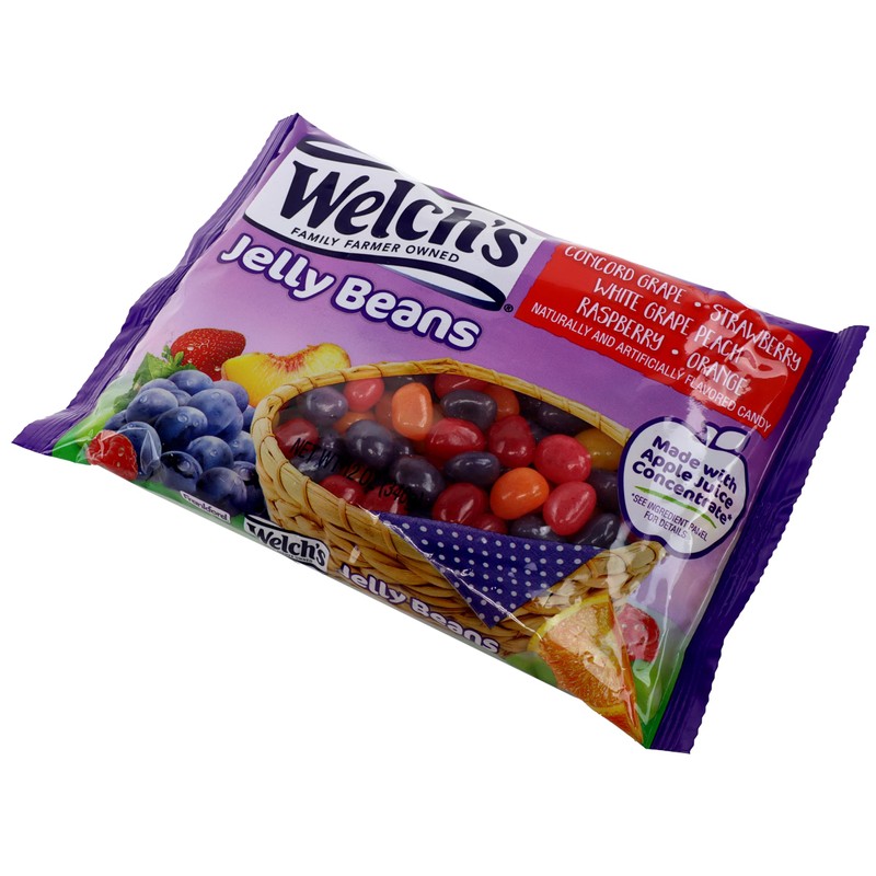 Welch's Fruit Flavor Jelly Beans, 2 Pack Candy Snacks &