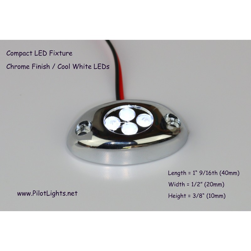 LED Dome Convenience Light Auto Airplane Aircraft RV Boat Interior