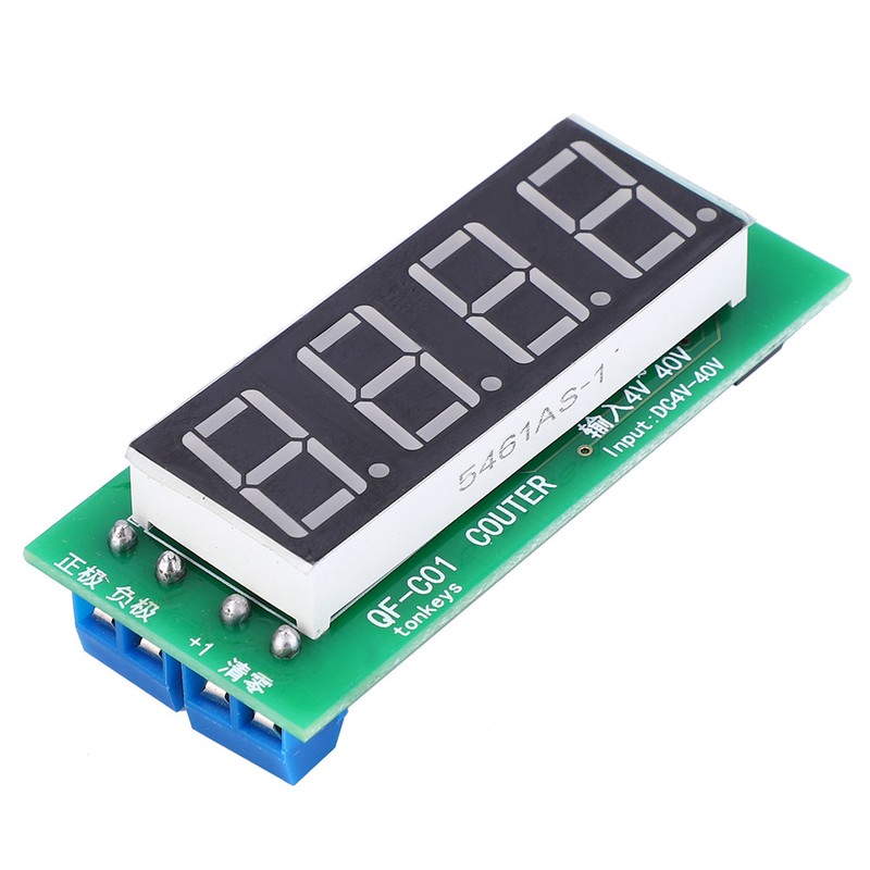 Counter Module High Quality 4 Digit Digital Display with Memory