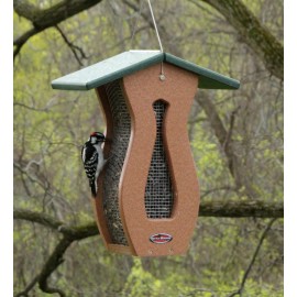 Kettle Moraine Large Capacity Curved Screen Bird Feeder Sunflower Peanut - Blue/Blue