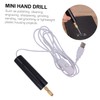 Gadpiparty 15 Pcs Mini Electric Drill Kit USB Handheld Rotary