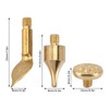 Mumusuki 28 Pieces Number Wood Burning Tips Set, Brass Welding
