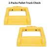 Homeon Wheels Pallet Truck Chock Heavy Duty Pallet Jack Stopper