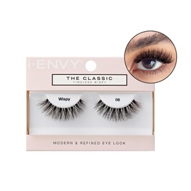 i-ENVY The Classic – Timeless Wispy Lash Extension, Modern & Redefined Eye Look, Lightweight Undetectable Clear Band for Natural Look (08)