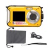 Underwater Cameras Full HD 2.7K 48MP 10ft Waterproof Underwater Digital