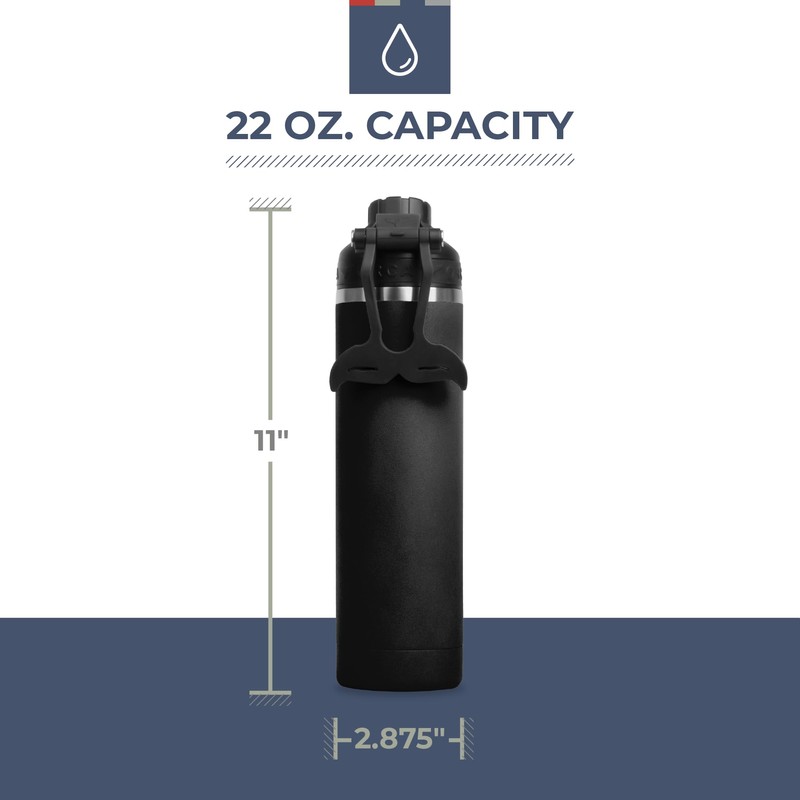 ORCA Hydra 22oz | Insulated, Stainless Steel Water Bottle with
