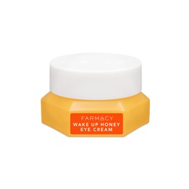 Farmacy Brightening Eye Cream - Wake Up Honey Under Eye Cream for Dark Circles + Puffiness - Enriched with Vitamin C + Cranberry Peptide to Smooth Wrinkles Over Time (15ml)