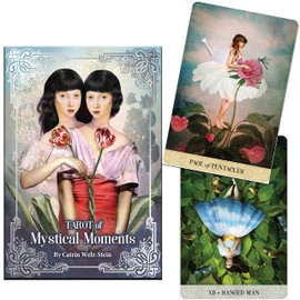 Tarot of Mystical Moments Rider Weight Edition Popular for Beginners (Japanese Instruction Manual Included, Characteristic Hard Case Included) Tarot of Mystical Moments Beautiful, Weird Woman
