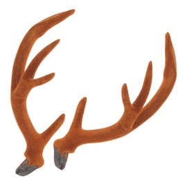SAFIGLE Realistic Antlers DIY Headpiece for Christmas Crafts Versatile Embellishments for Headbands Hats Hair Accessories and Home Decoration Easy to Use and Remove