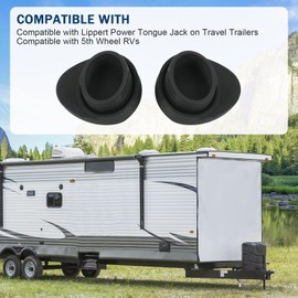 Nirakoka Override Plug Replacement for Lippert Power Tongue Jack - Fits 5th Wheel RVs/Travel Trailers, Pack of 2 PCS