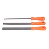 Wood Rasp File Set for 3Pcs Alloy Semi Round Woodworking