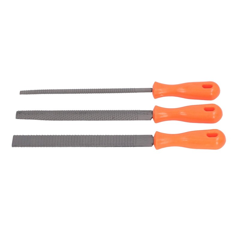 Wood Rasp File Set for 3Pcs Alloy Semi Round Woodworking